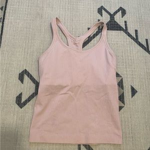 Lululemon cropped ebb to street tank